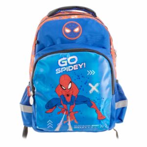 Mochila Escolar Para  Niño Diseño  Spiderman DISNEY 14"