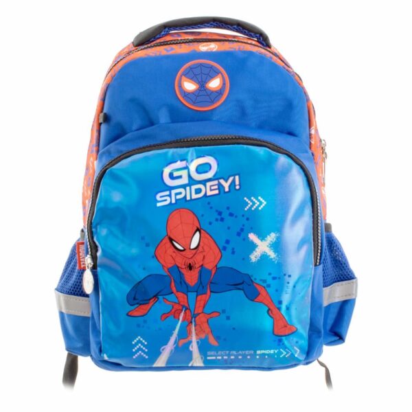 Mochila Escolar Para  Niño Diseño  Spiderman DISNEY 14"