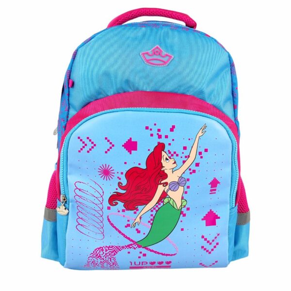 Mochila Escolar Para Niña Diseño  Ariel DISNEY 16"