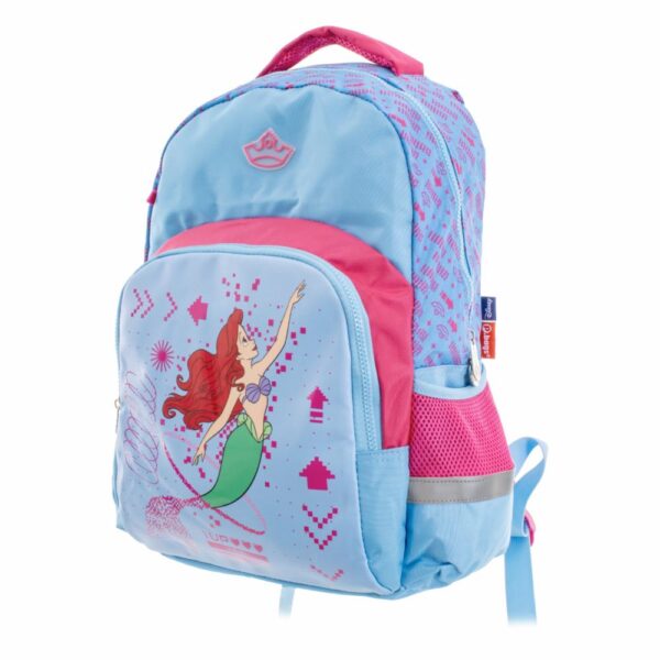 Mochila Escolar Para Niña Diseño  Ariel DISNEY 16" - Imagen 2