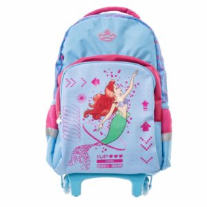 Mochila Escolar Trolley  Para Niña Diseño Ariel DISNEY 16"