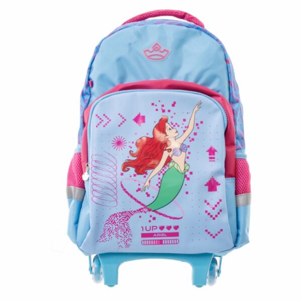 Mochila Escolar Trolley  Para Niña Diseño Ariel DISNEY 16"