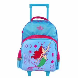 Mochila Escolar Trolley Para Niña Diseño Ariel PRIMAVERA 16"
