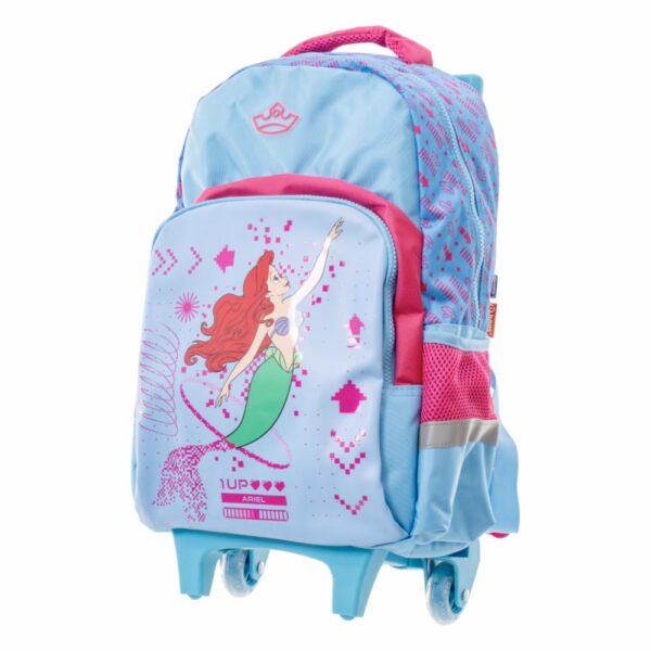 Mochila Escolar Trolley  Para Niña Diseño Ariel DISNEY 16" - Imagen 2