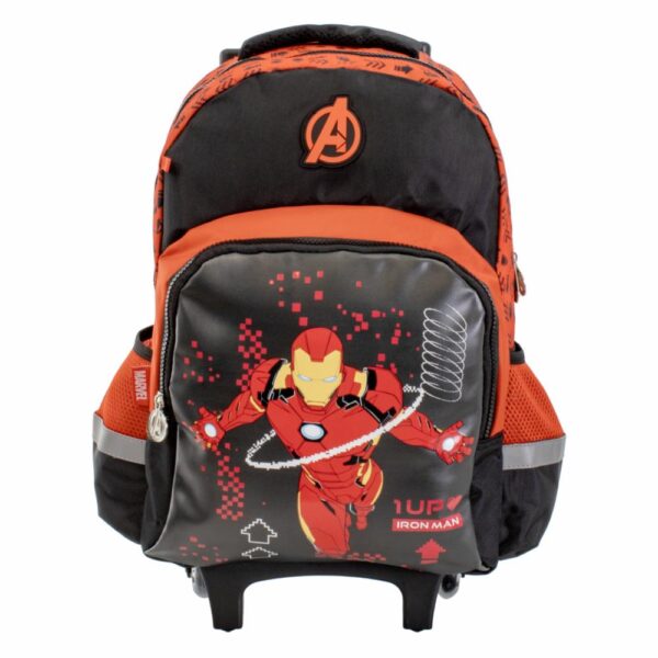 Mochila Escolar Trolley Para Niño Diseño Avengers DISNEY 16"
