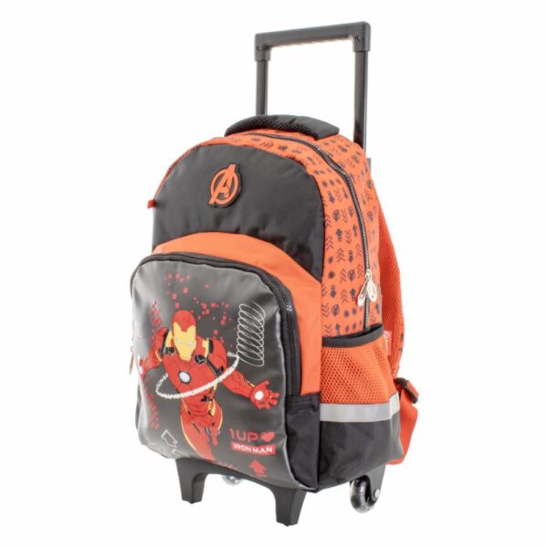 Mochila Escolar Trolley Para Niño Diseño Avengers DISNEY 16" - Imagen 2