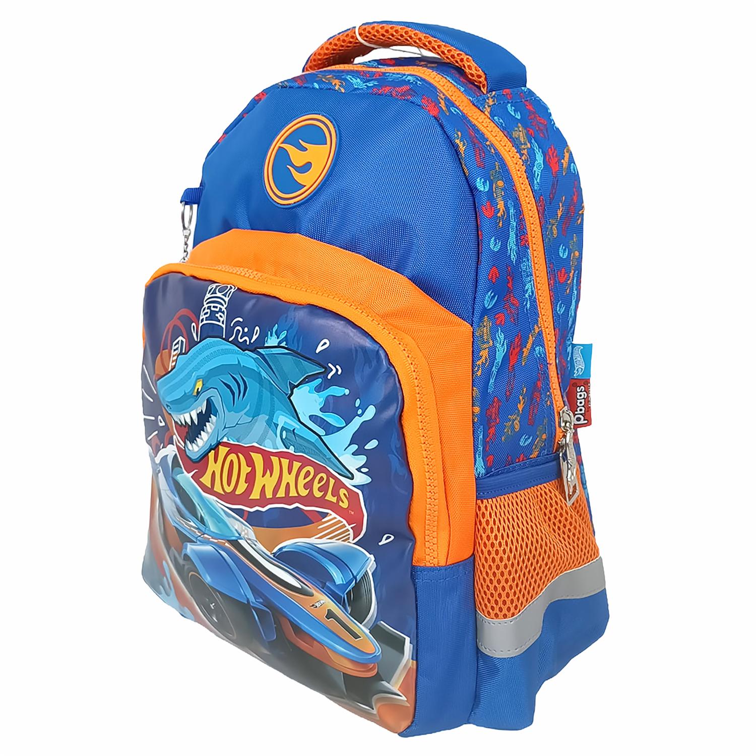 Mochila Escolar Hot Wheels PRIMAVERA 14" - Imagen 2