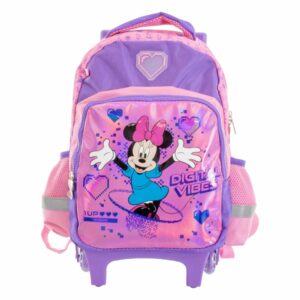 Mochila Escolar Trolley Para Niña Diseño Minnie DISNEY 14"