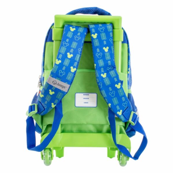 Mochila Escolar Trolley Para Niño Diseño  Mickey DISNEY 14" - Imagen 3
