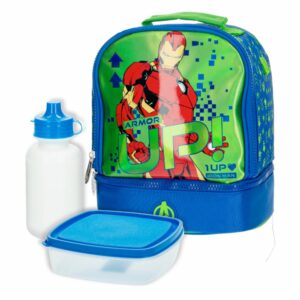 Lonchera Premium Para Niño Diseño Avengers DISNEY 22x10x24 Cm