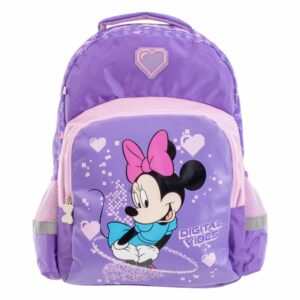 Mochila Escolar Para Niña Diseño Minnie DISNEY 14"