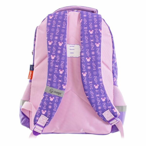 Mochila Escolar Para Niña Diseño Minnie DISNEY 14" - Imagen 3