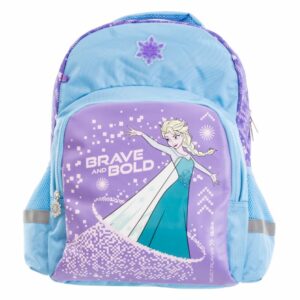 Mochila Escolar Para Niña Diseño Frozen DISNEY 16"
