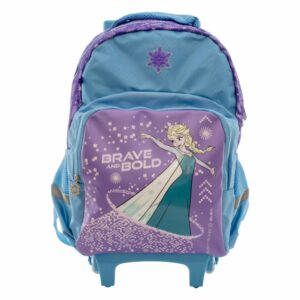 Mochila Escolar Trolley Para Niña Diseño Frozen DISNEY 16"