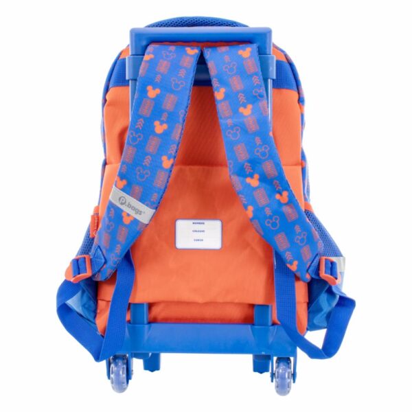 Mochila Escolar Trolley  Para Niño Diseño Mickey DISNEY 16" - Imagen 3