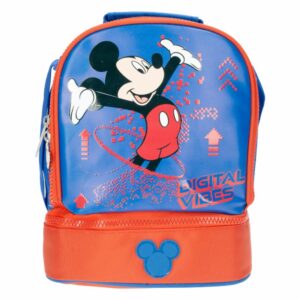 Lonchera Escolar Niño Diseño Mickey PRIMAVERA 24X20X15Cm