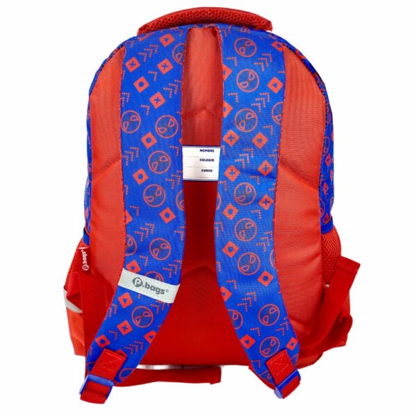 Mochila Escolar Trolley Para Niño Diseño Spiderman Con Ruedas PRIMAVERA 16" - Imagen 3