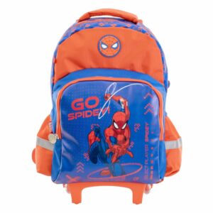 Mochila Escolar Para  Niño Diseño Spiderman DISNEY 16"