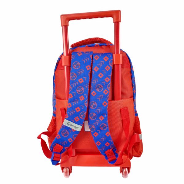 Mochila Escolar Para Niño Diseño Spiderman Con Ruedas PRIMAVERA 16" - Imagen 3