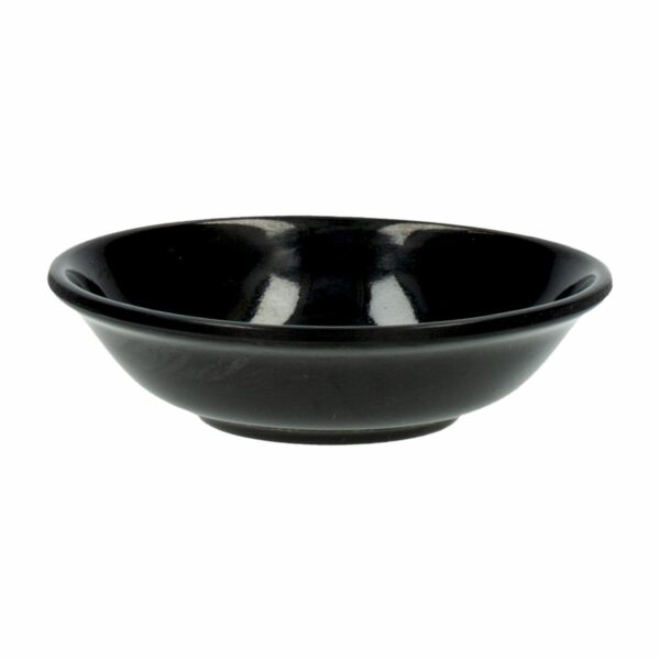 Salsera Circular Negra VAJILLAS SABANA 9 CM