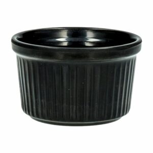 Dulcera Circular Negra VAJILLAS SABANA 7.5CM