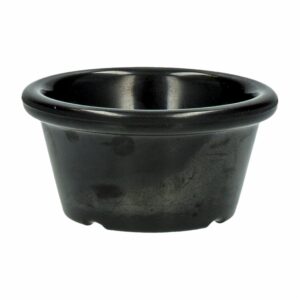 Salsera Circular Negra VAJILLAS SABANA 7CM