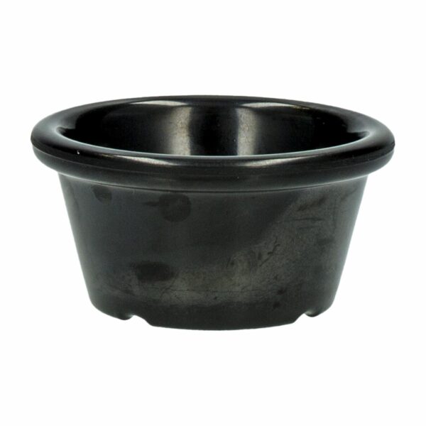 Salsera Circular Negra VAJILLAS SABANA 7CM