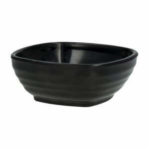 Dulcera Semicuadrada Negra VAJILLAS SABANA 9CM