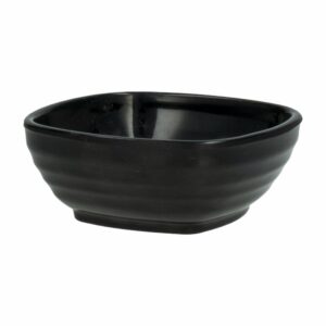 Dulcera Semicuadrada Negra VAJILLAS SABANA 9CM