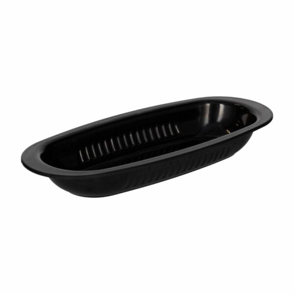 Bandeja Cubiertos Negra VAJILLAS SABANA 26X11.5 Cm