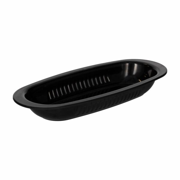 Bandeja Cubiertos Negra VAJILLAS SABANA 26X11.5 Cm