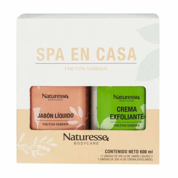 Spa En Casa Exfoliante y Jabón Líquido Kit NATURESSE 2 X 300 Ml - Imagen 2