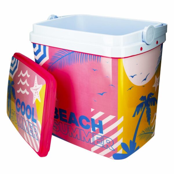 Caja  Térmica Polar Decco Fucsia REYPLAST 35 Litros - Imagen 2