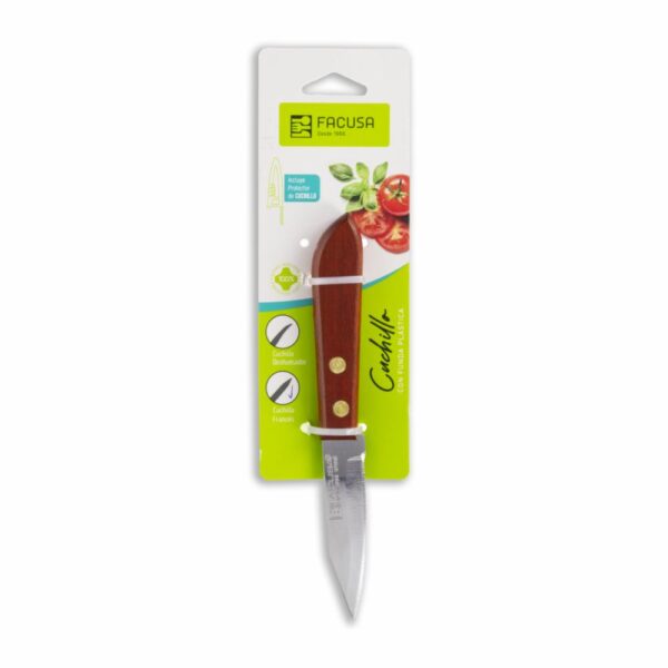 Cuchillo De Cocina Francés Con Mago De Madera FACUSA Unidad
