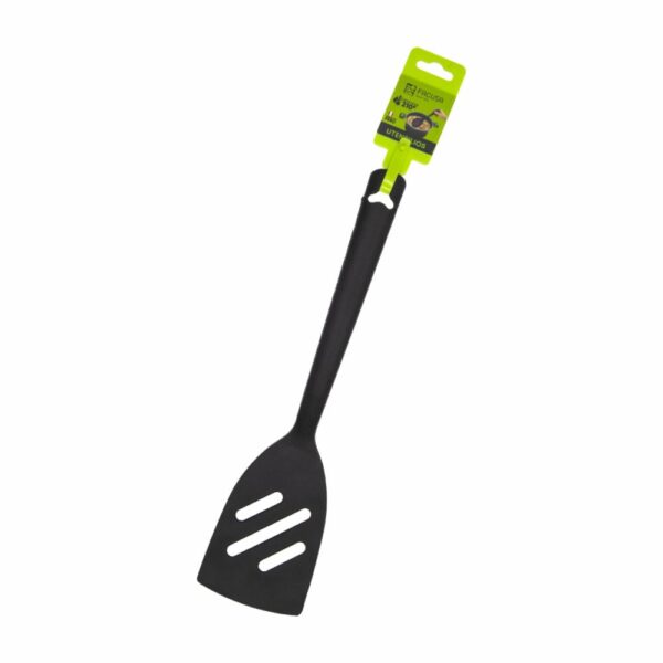 Espátula Calada Nylon Negra FACUSA 1 Pieza