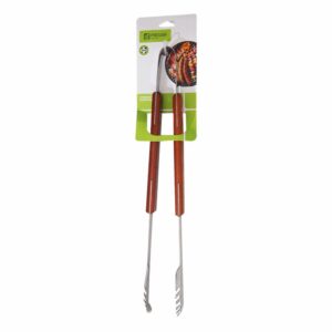 Pinza Parrillera Mango De Madera FACUSA 1 Pieza