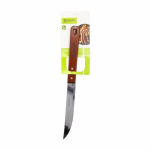 Cuchillo Parrillero Mango De Madera FACUSA 1 Pieza