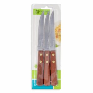 Set De Cuchillos Para Carne FACUSA 3 Piezas