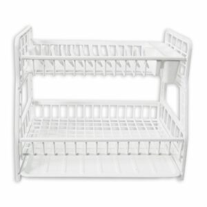 Escurridor 2 Niveles Cloe Blanco BASA 1 Pieza