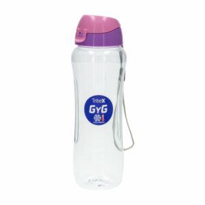 Tomatodo Boquilla Sport Rosado Con Cordón BASSA 600 Ml