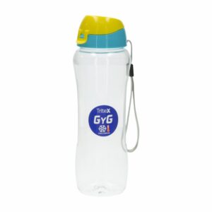 Tomatodo Boquilla Sport Turquesa  Con Cordón BASSA 600 Ml