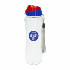 Tomatodo Boquilla Sport Azul Con Cordón BASSA 600 Ml