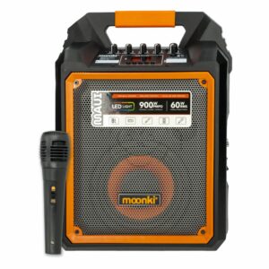 Parlante Maui Ms-900 B Micrófono Incluido MOONKI 900 W