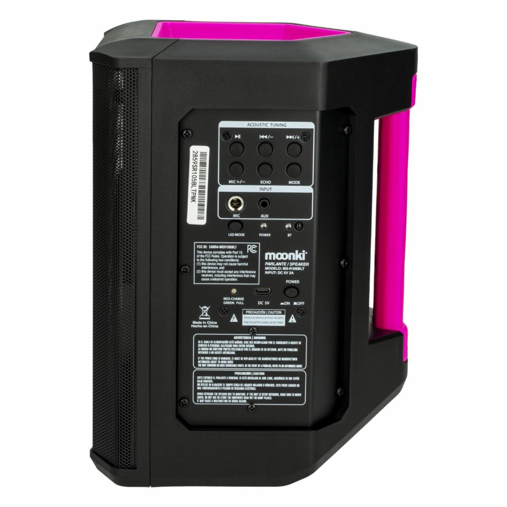 Parlante Portátil Malibú MS-R105 BLT MOONKI - Imagen 2