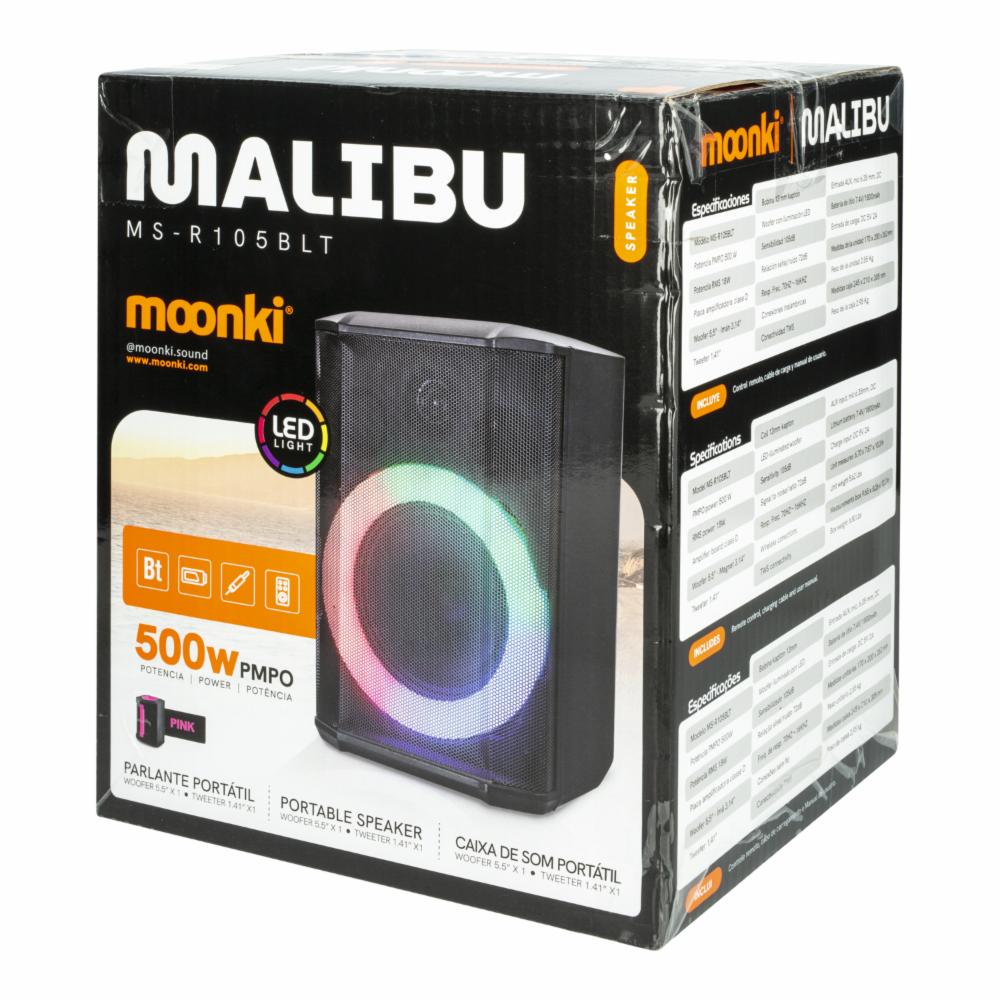 Parlante Portátil Malibú MS-R105 BLT MOONKI - Imagen 4