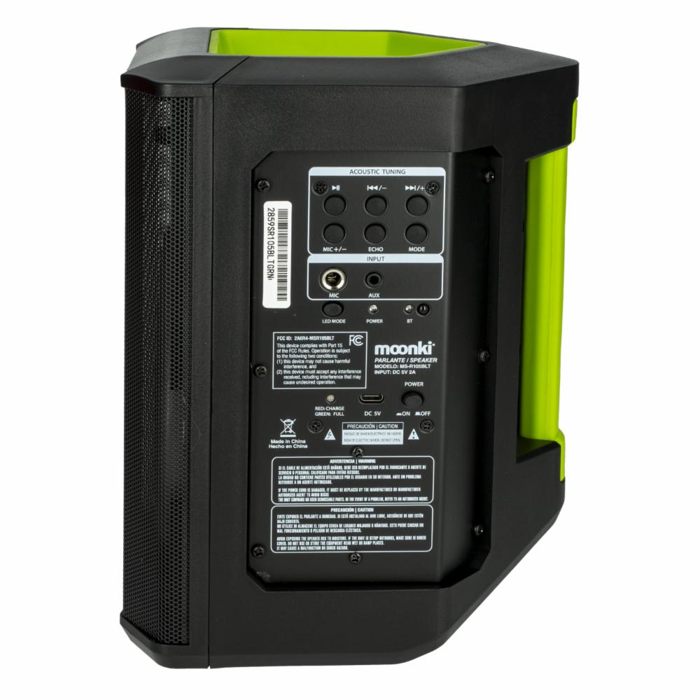 Parlante Portátil Malibú MS-R105 BLT MOONKI - Imagen 2