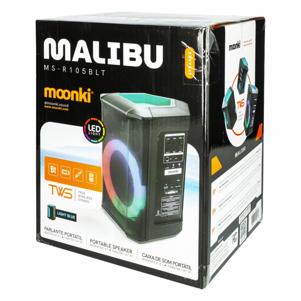 Parlante Portátil Malibú MS-R105 BLT MOONKI - Imagen 4