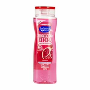 Shampoo De Cabello Hidratación Intenso Con  Ácido Hialurónico BALLERINA 750 Ml