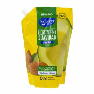 Shampoo De Cabello Hidratación Suave Sin Sal BALLERINA 750 Ml