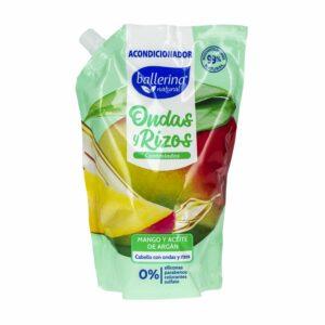 Acondicionador De Cabello Ondas y Rizos Mango y Aceite De Argán BALLERINA 750 Ml